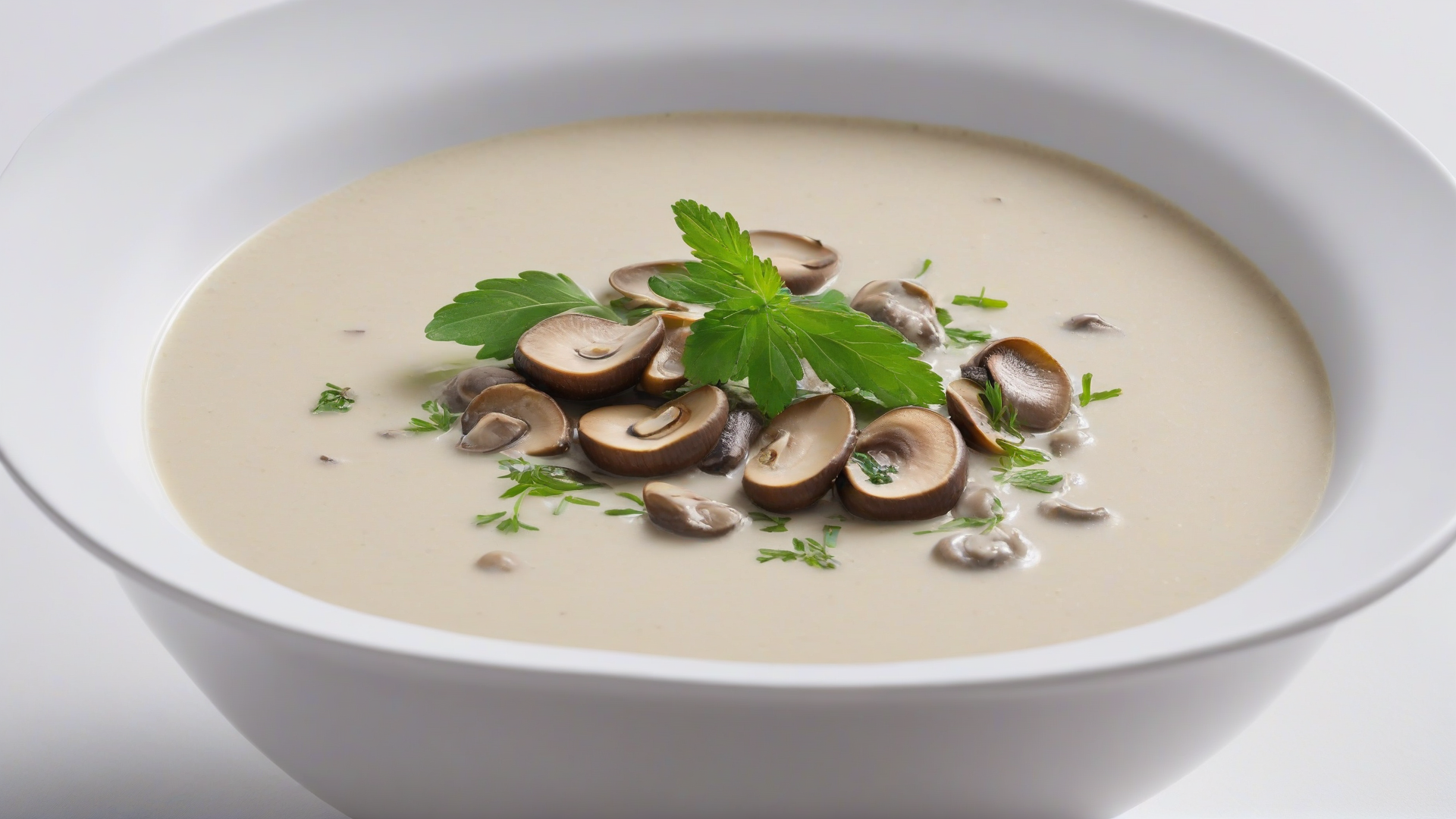 vellutate di funghi